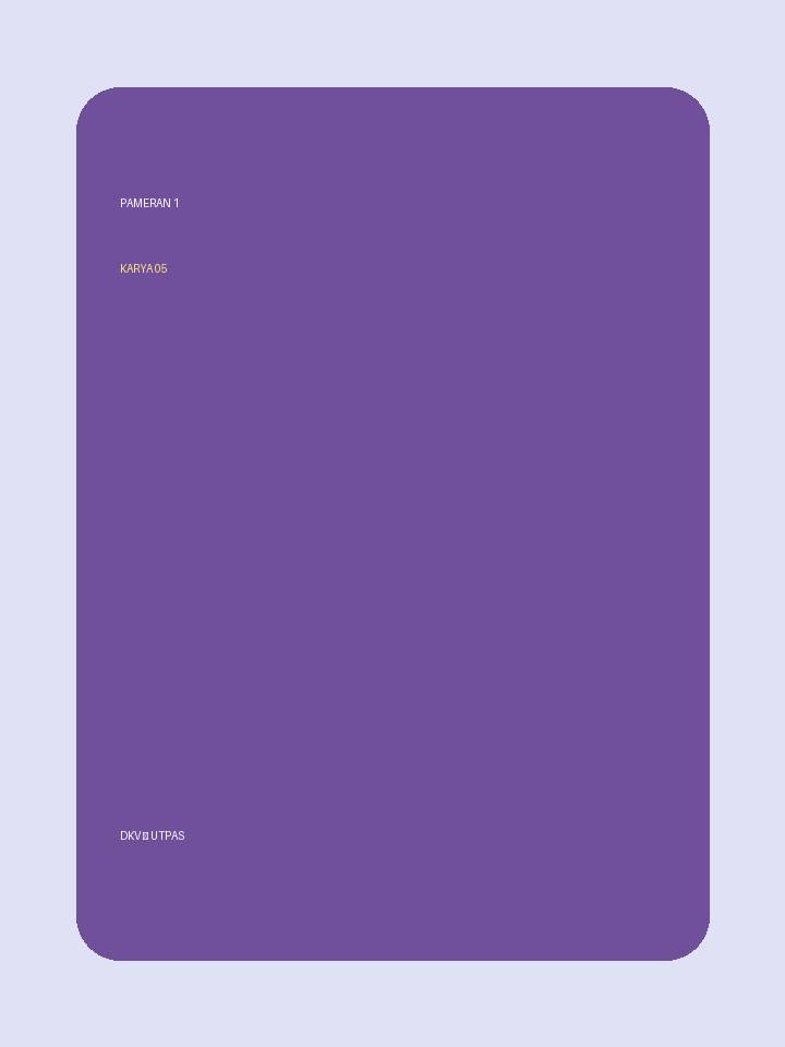 Karya 05 — Ruang Visual 2026